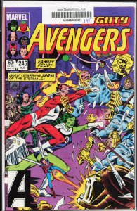 The Avengers #246 (1984) The Avengers [Key Issue]