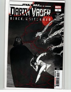 Star Wars: Darth Vader - Black, White & Red #1 Second Print Cover (2023) Dart...