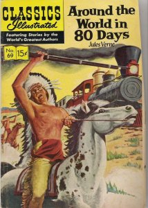 Classics Illustrated #69 (1950)  HRN 164  G/VG 3.0  miscut at right upper edge