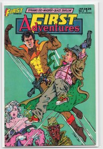 First Adventures #2 (1986) Blaze Barlow and the Eternity Command