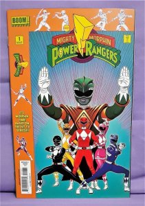 Mighty Morphin Power Rangers #1 Launch Party Kit Variant Signed (Boom 2016)