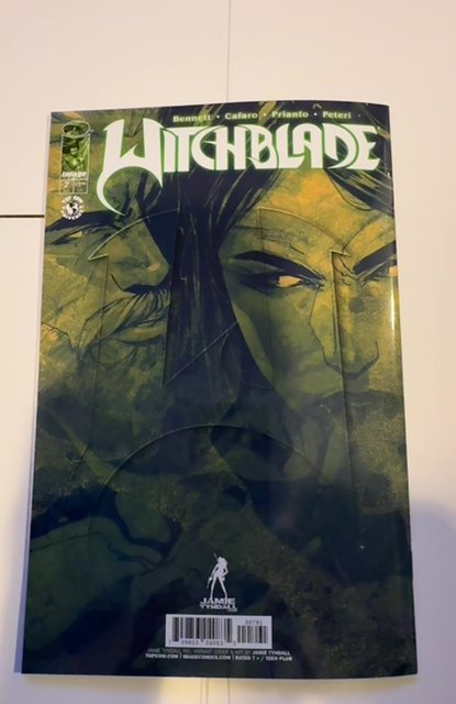 WITCHBLADE #7 TYNDALL FOIL VARIANT 1ST APP JACKIE LTD 500