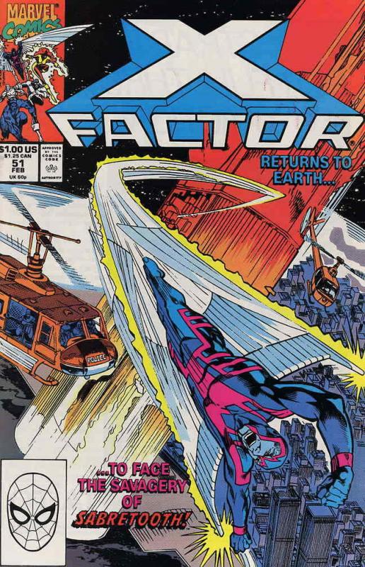 X-Factor #51 VF/NM; Marvel | save on shipping - details inside