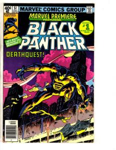 Marvel Premiere #51 VF/NM Comic Book Feat. Black Panther Klan Avengers Hulk J290