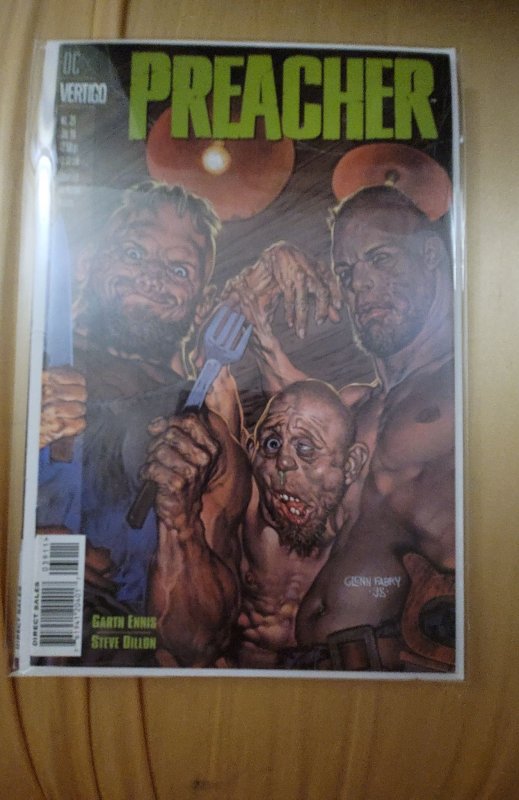 Group Lot of 25 Comics (See Details) Preacher, Trees