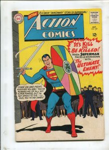 ACTION COMICS #329 - THE ULTIMATE ENEMY! - (4.0) 1965