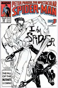 Spectacular Spider-Man #133 - Bill Sienkiewicz Cover Art (9.2) 1987