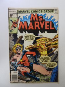 Ms. Marvel #17 VG+ condition 1 tear back cover