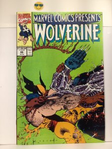 Marvel Comics Presents #86 (1991) key 1 st full app Cyber Wolverine