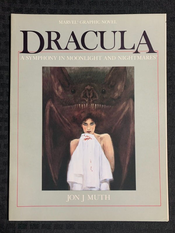 1986 DRACULA SYMPHONY IN MOONLIGHT SC FVF 7.0 1st Printing Jon J Muth