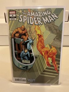 Amazing Spider-Man #4 (Legacy #805)  2018  Ryan Ottley Fantastic Four Variant!
