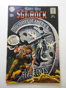 Our Army at War #198 (1968) VG+ Condition moisture stains