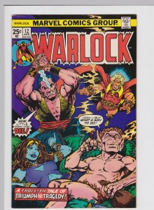 Warlock 12 - Apr 1976 VF Marvel