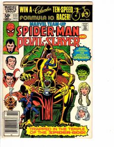 7 Marvel Team-Up Comic Books # 93 94 96 98 102 110 111 VF Range Spider-Man AH2