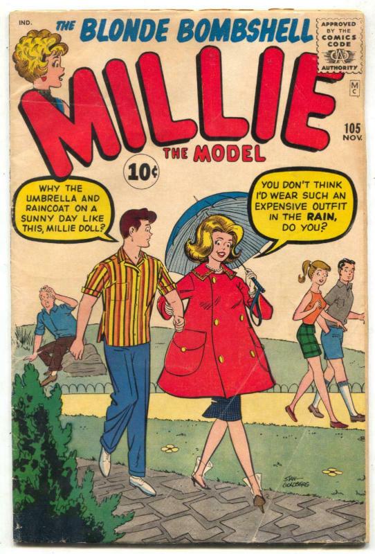 Millie The Model #105 1961-Marvel Silver Age G