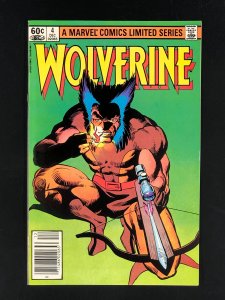 Wolverine #1-4 Frank Miller (1982) Full Run! All Newsstand, VF or better!
