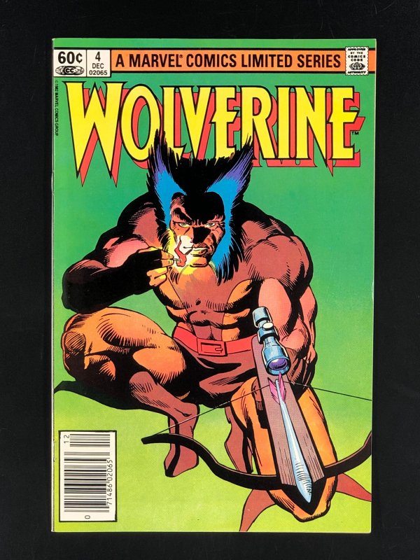 Wolverine #1-4 Frank Miller (1982) Full Run! All Newsstand, VF or better!