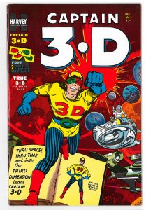 Captain 3-D (1953) #1 NM-