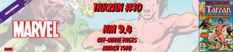 Tarzan 10 NM 9.4 Marvel 1978