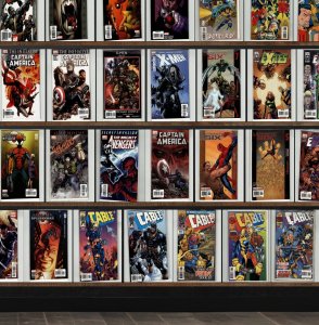Huge Lot 140+ Comics with Cable, Ultimate Spider-Man, Exiles & More!
