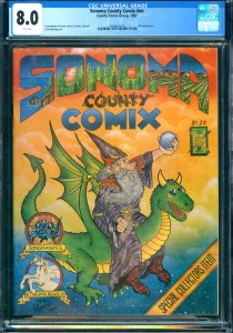 Sonoma County Comix #NN County Comix Group 1982 Rare Underground CGC 8.0