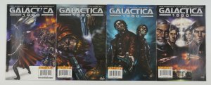 Battlestar Galactica: 1980 #1-4 FN/VF complete series - lucio parrillo covers