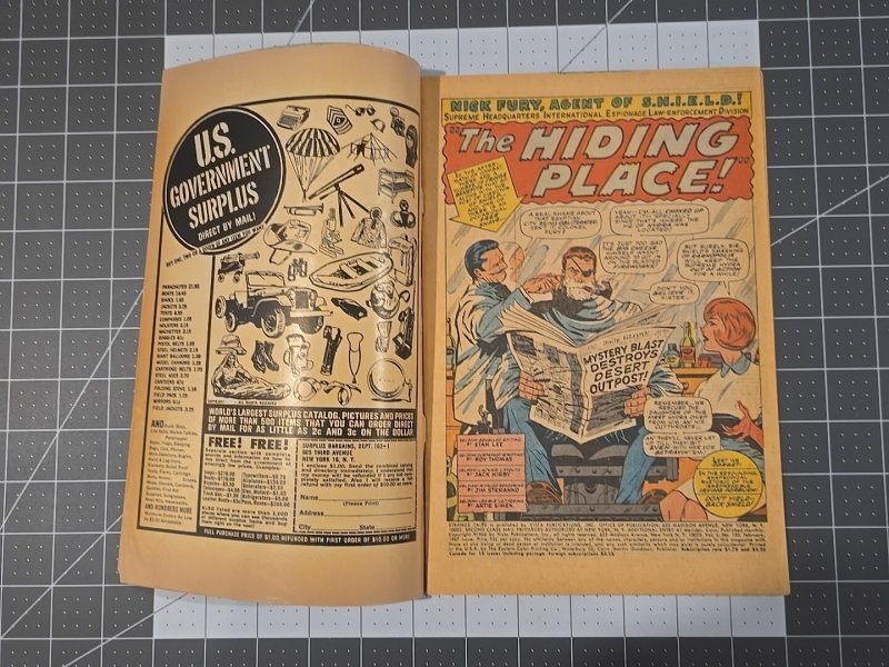 Strange Tales #153 (Marvel Comics February 1967)