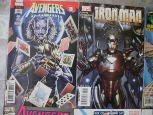 8 MARVEL Comic: AVENGERS IRON MAN AGENTS OF SHIELD THUNDERBOLTS WEST COAST