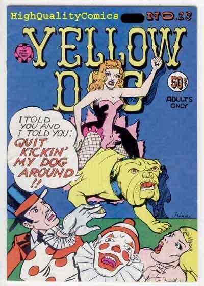 YELLOW DOG COMICS 25, FN+ to VF, Underground, 1st, 1973, Trina Robbins