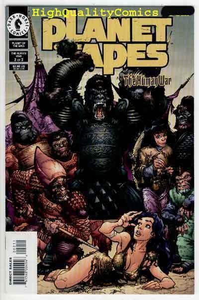 PLANET of the APES #2, NM, Human War, Scott Campbell, Guns,more PotA's in st