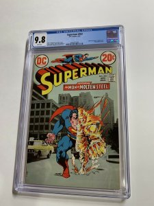 Superman 263 Cgc 9.8 White Pages Dc Bronze Age Neal Adams Cover