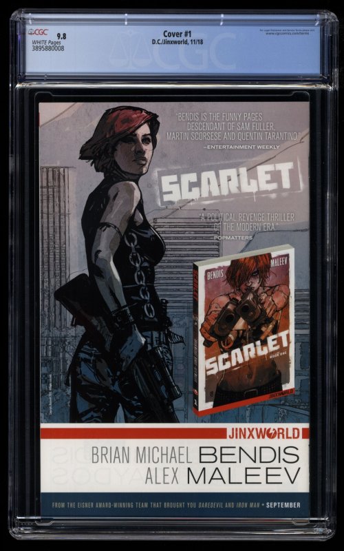 Cover (2018) #1 CGC NM/M 9.8 White Pages