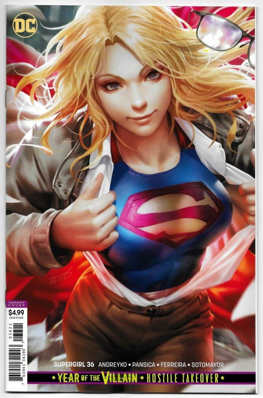 Supergirl #36 Derrick Chew Card Stock Variant (DC, 2020) NM