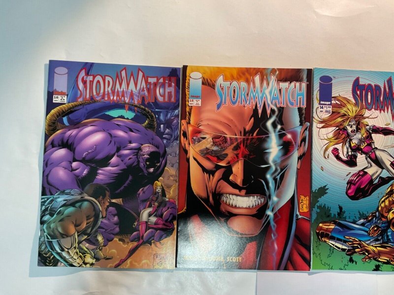 4 Stormwatch Image Comic Books # 13 14 15 16 10 JS34