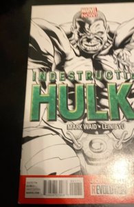 INDESTRUCTIBLE HULK #1 - Marvel Now! - QUESADA Sketch VARIANT COVER
