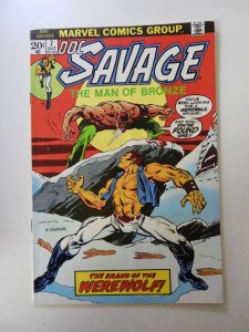 Doc Savage #7 (1973) VG/FN condition subscription fold