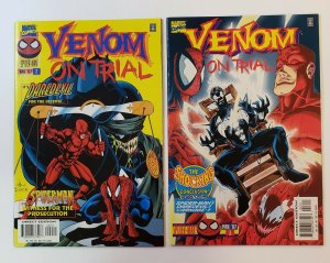 Venom On Trial #1-3 Complete Set Marvel Comics 1997 VF/NM