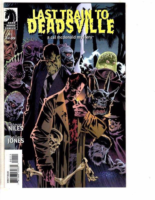 Lot Of 2 Last Train To Deadsville Dark Horse Comic Books #1 & 2 NM 1st Print AK9