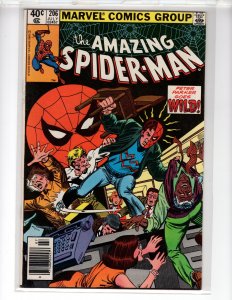 The Amazing Spider-Man #206 Newsstand (1980) FN+ [NSC•CR300-BI#05]