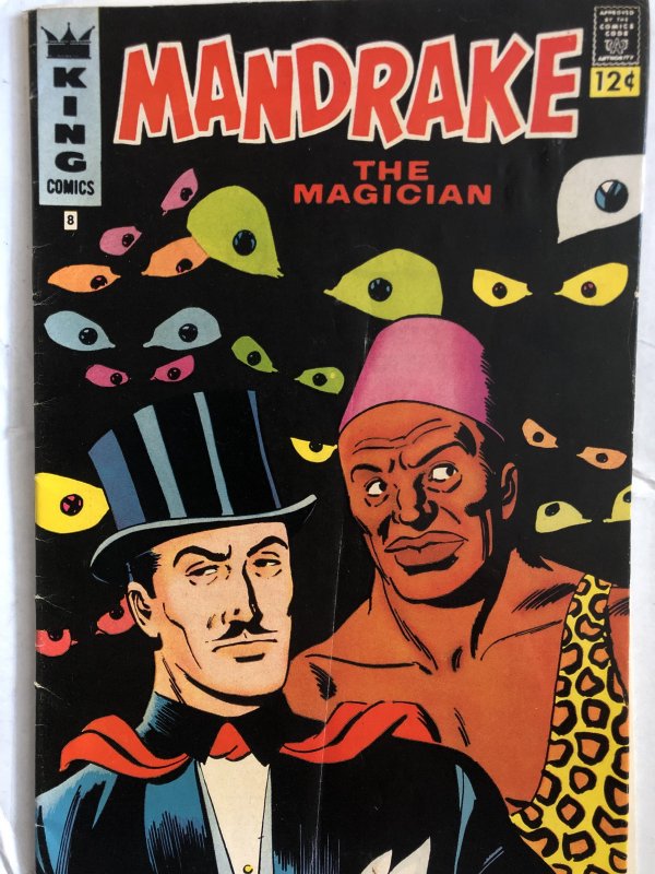 Mandrake #8, FN, his sidekick speaks to the times!