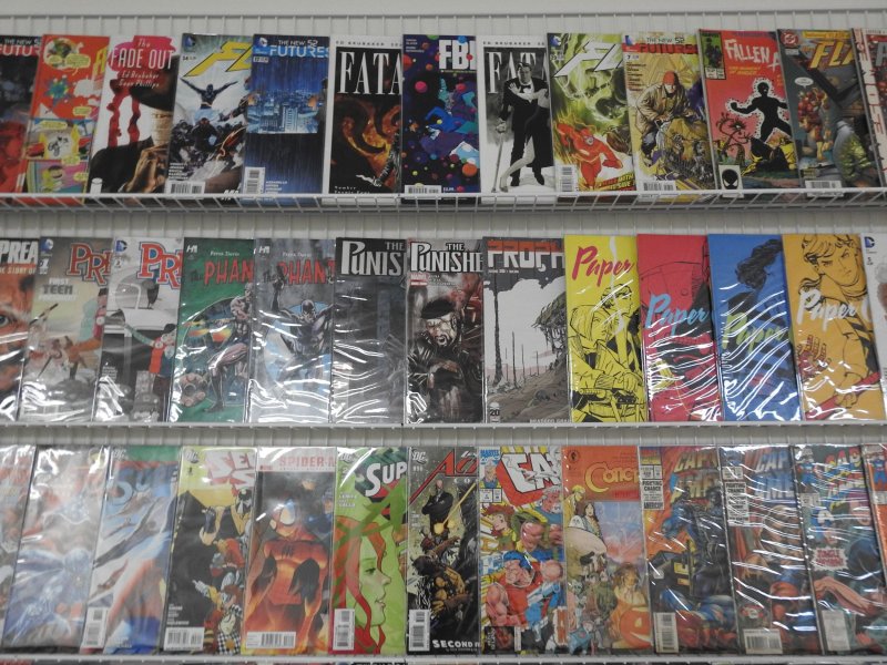 Huge Lot 120+ Comics W/ Paper Girls,  Punisher,  Captain America+ Avg VF- Cond!!