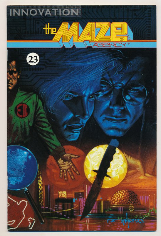 Maze Agency (1988 1st Series) #23 VF Last issue of the series