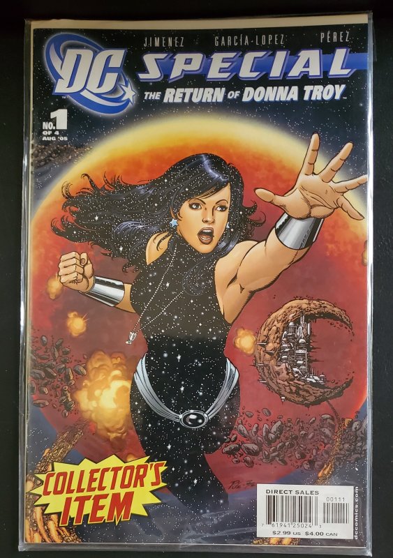 Dc Special The Return Of Donna Troy 1 2005 Comic Books Modern Age Dc Comics Superhero 3682