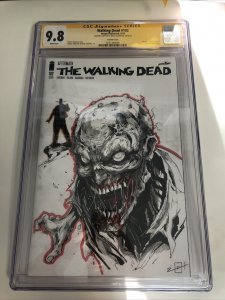 Walking Dead (2019) # 192 (CGC 9.8 SS) Signed & Sketch Idris Ducret * Image