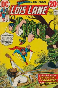 Superman's Girl Friend Lois Lane #129 FN ; DC | Bound Captive Cover Snake