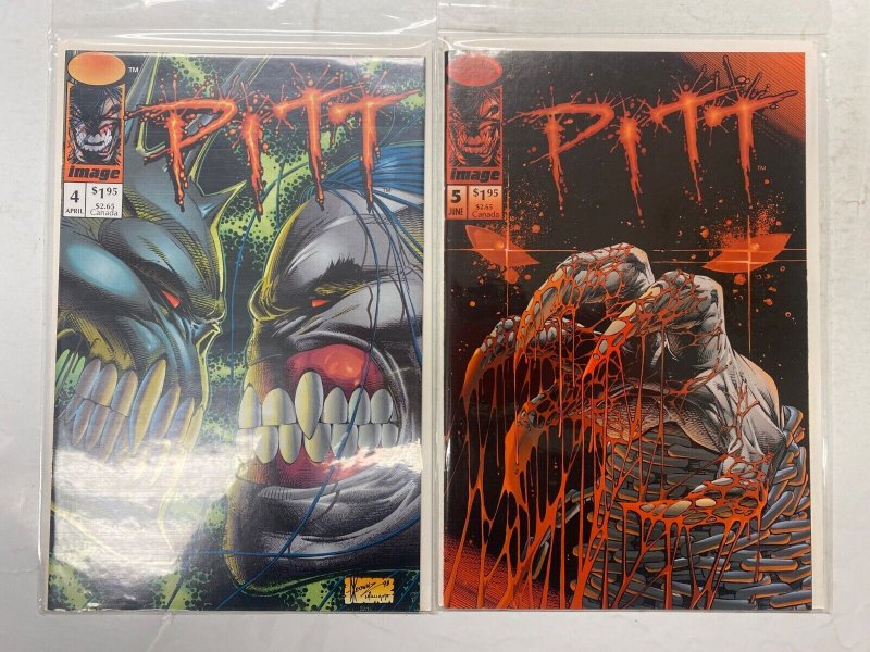 5 Pitt IMAGE comic books #2 3 4 5 6 4 KM40