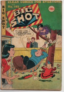 Big Shot #103 VINTAGE 1949 Columbia Comics