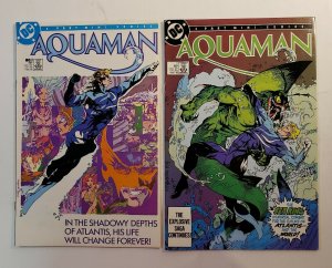 AQUAMAN #1-4 COMPLETE SET DC COMICS 1986 VF/NM