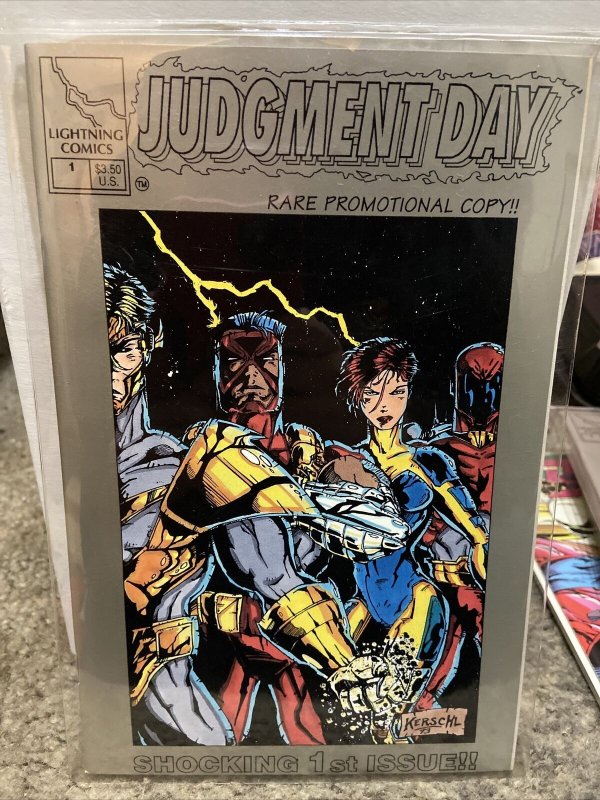 Judgment Day (Lightning) #1 NM; Lightning comics Promotional Copy