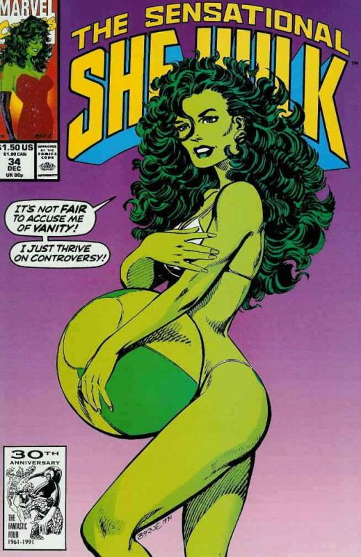 Sensational She-Hulk, The #34 VF/NM; Marvel | save on shipping - details inside